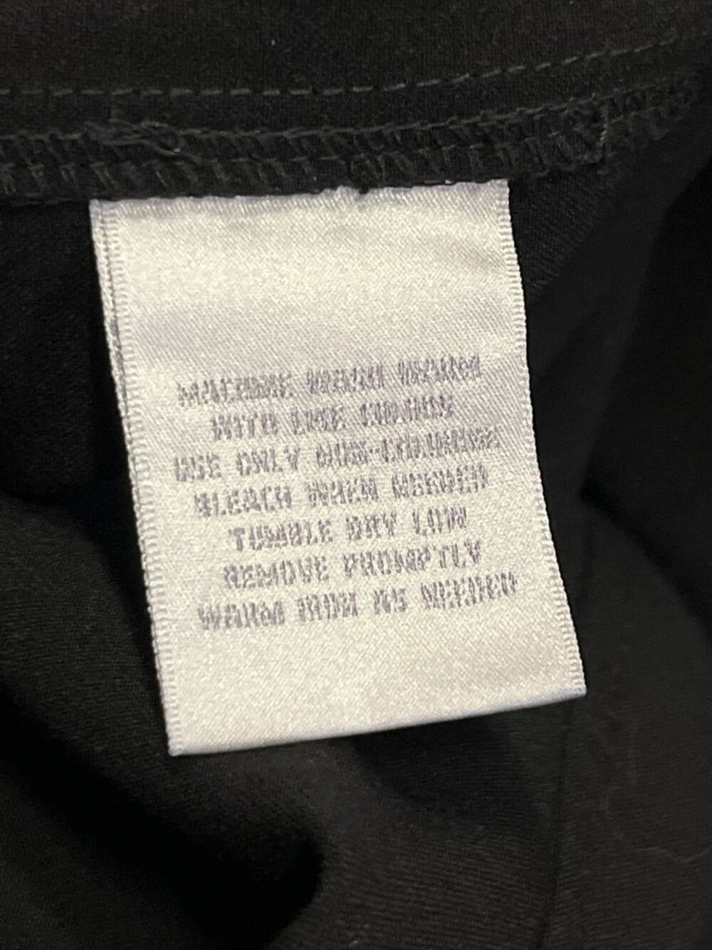 Vintage Worthington Stretch Dress Pants Womens 6 High Rise Black Used - Picture 7 of 7